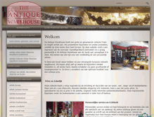 Tablet Screenshot of antiquewarehouse.nl