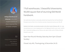 Tablet Screenshot of antiquewarehouse.com